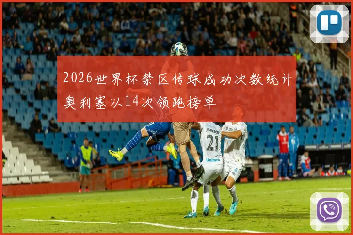 2026世界杯禁区传球成功次数统计奥利塞以14次领跑榜单